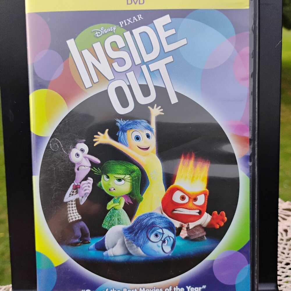 DVD Disney Pixar animated movie Inside Out 2015 bonus features PG 95 minutes